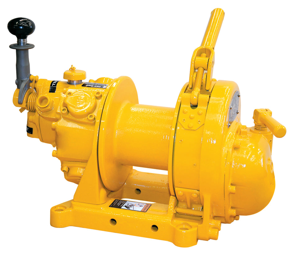 BU7A, 1/2 Ton Classic Air Winch, Throttle Control, Radial Piston Motor