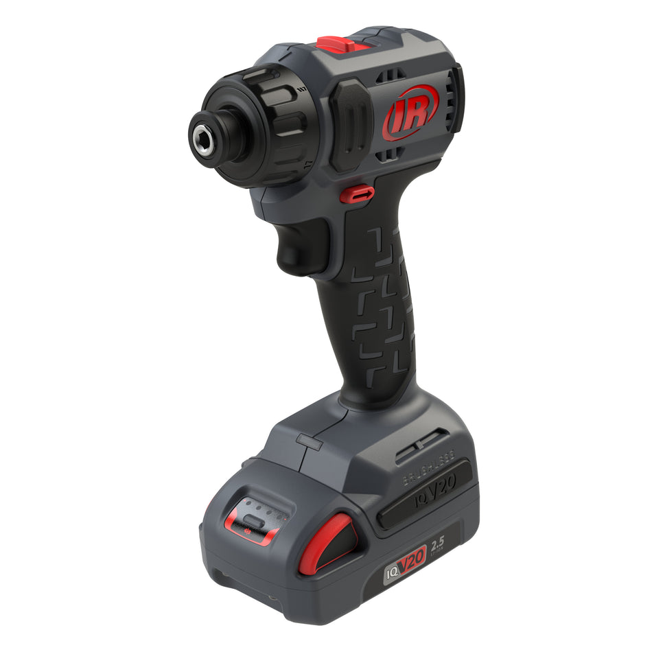 1/4" Hex 20V Cordless Compact Screwdriver, Quick Change Chuck, 450 in-lb Torque, Pistol Grip, Bare Tool