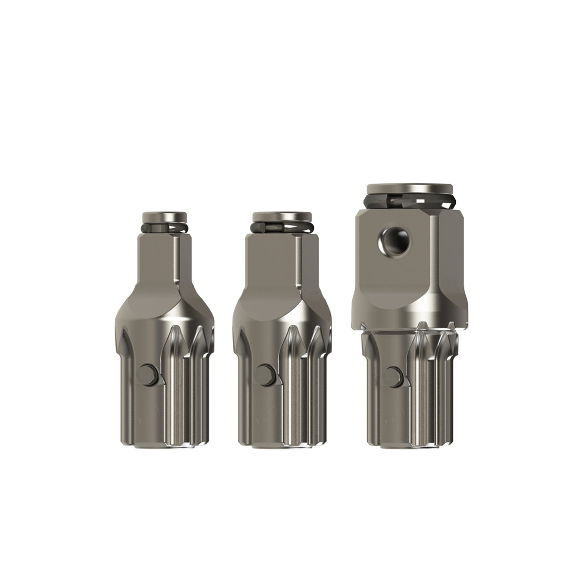 DXS2 3/8”, 1/2” and 3/4" Drive Standard Anvil 3 Piece Set