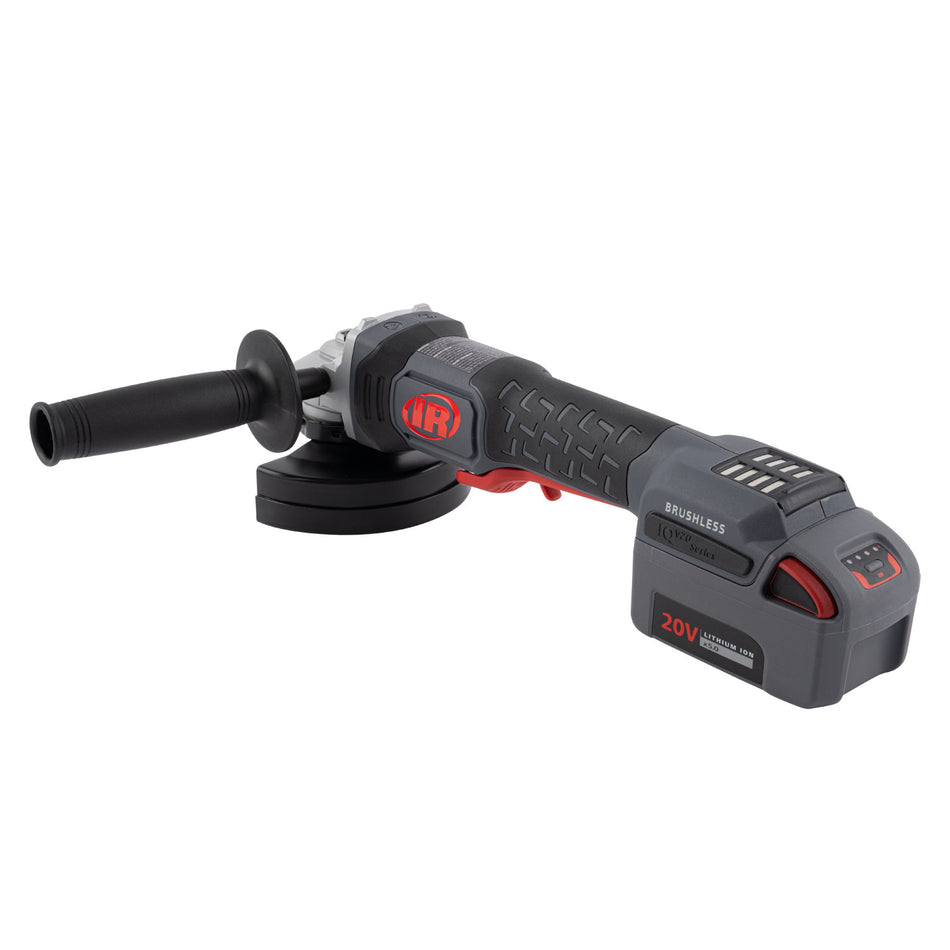 20V Cordless Angle Grinder/Cut-off Tool 2 Battery Kit, 8000 RPM, 1HP, 4.5" Wheel