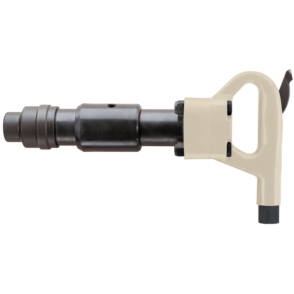 Air Chipping Hammer, 3" Stroke, 1900 BPM, Round Shank Oval Collar