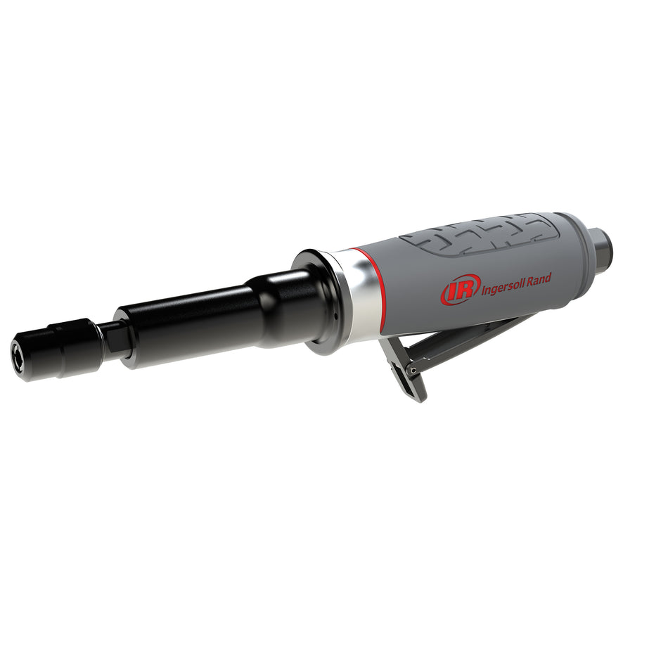 Extended Air Die Grinder, 25,000 RPM, 0.4 HP, 1/4" Collet, Rear Exhaust