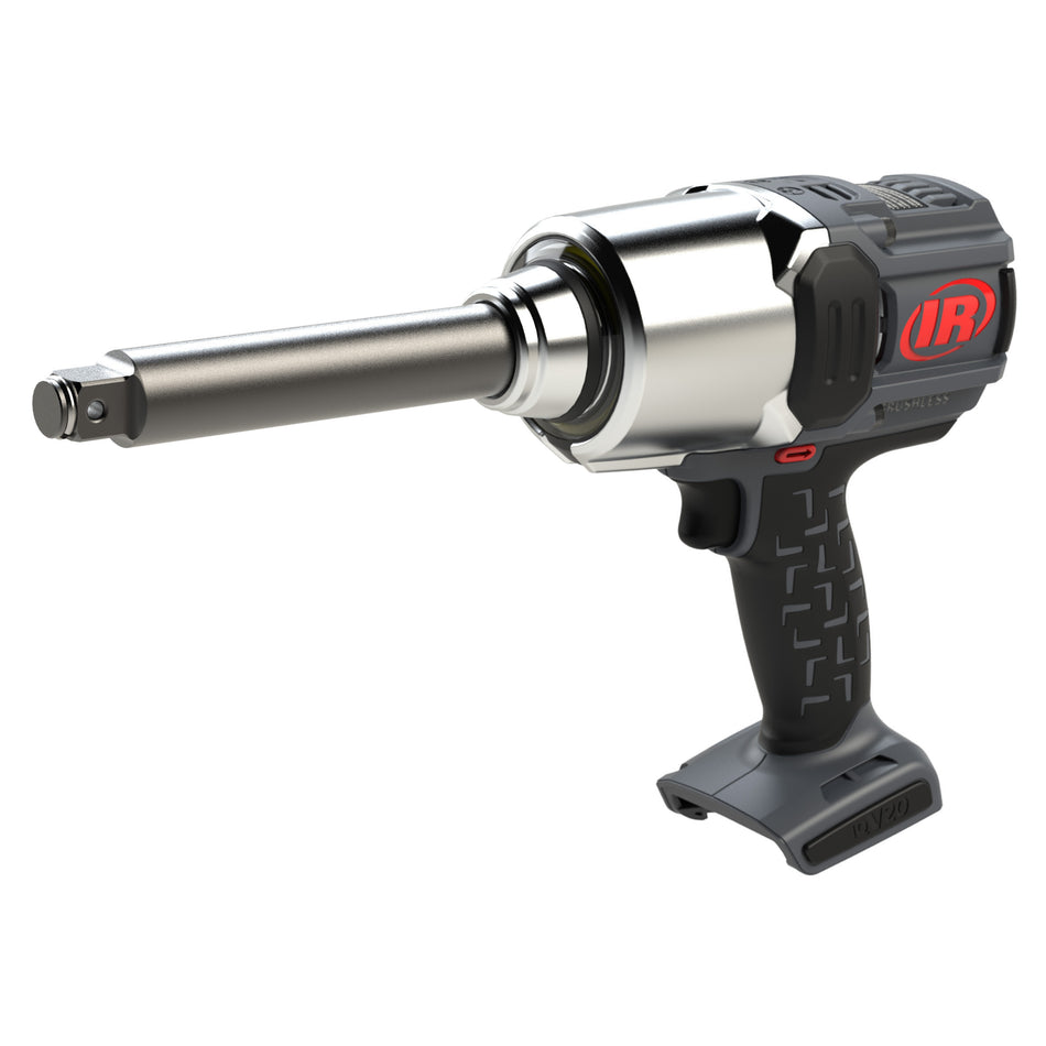 3/4" 20V Cordless Impact Wrench Bare Tool, 2000 ft-lb Torque, 6" Extended Anvil, Friction Ring Thru-hole, Pistol