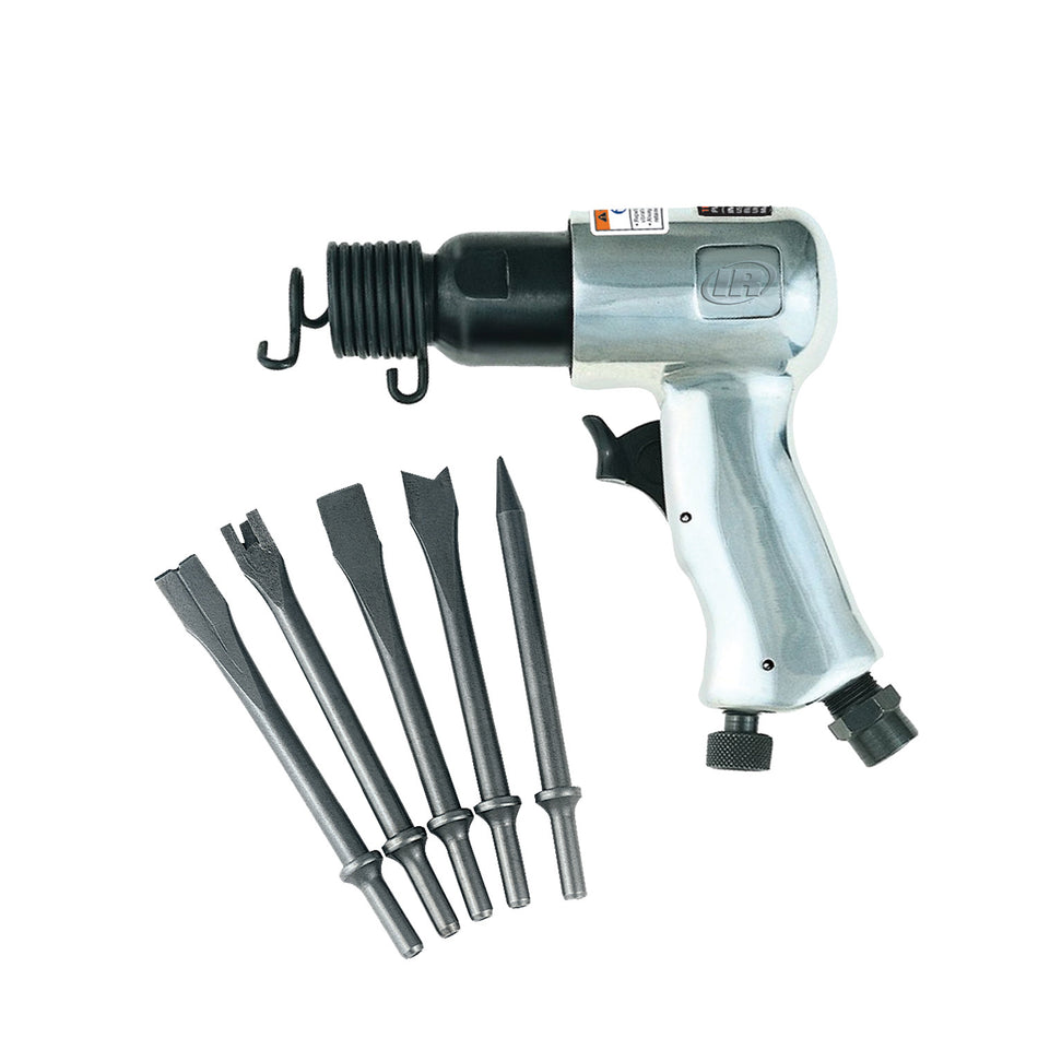 Air Hammer 5-Piece Chisel Set, 5000 BPM, 1-5/8" Stroke