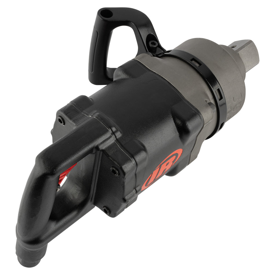 1-1/2" Air Impact Wrench, 5450 ft-lb Torque, Titanium Hammercase, Thru-hole Retainer, D-Handle Inside Trigger