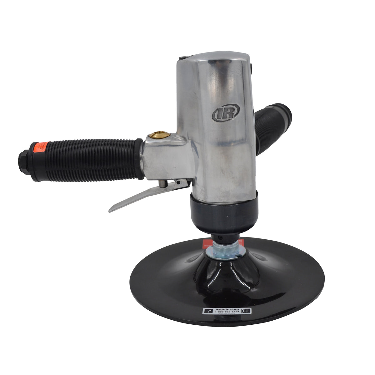 Air Angle Polisher and Buffer, 7" Pad, 2,500 RPM, 1 HP