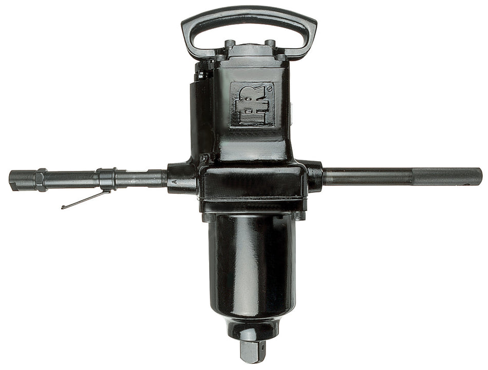 2-1/2" Air Impact Wrench, Super Duty, 20000 ft-lb Torque, Thru-hole Retainer, T-handle