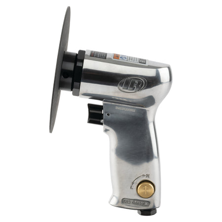 Air Sander, 3" & 5" Fiber Pad, 18,000 RPM, 0.45 HP, Front Exhaust
