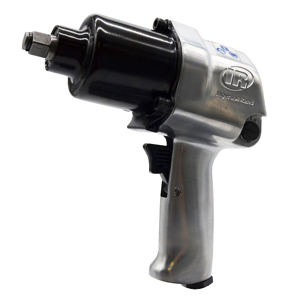 1/2" Air Impact Wrench, Super Duty, 500 ft-lb Torque, Friction Ring Retainer, Pistol