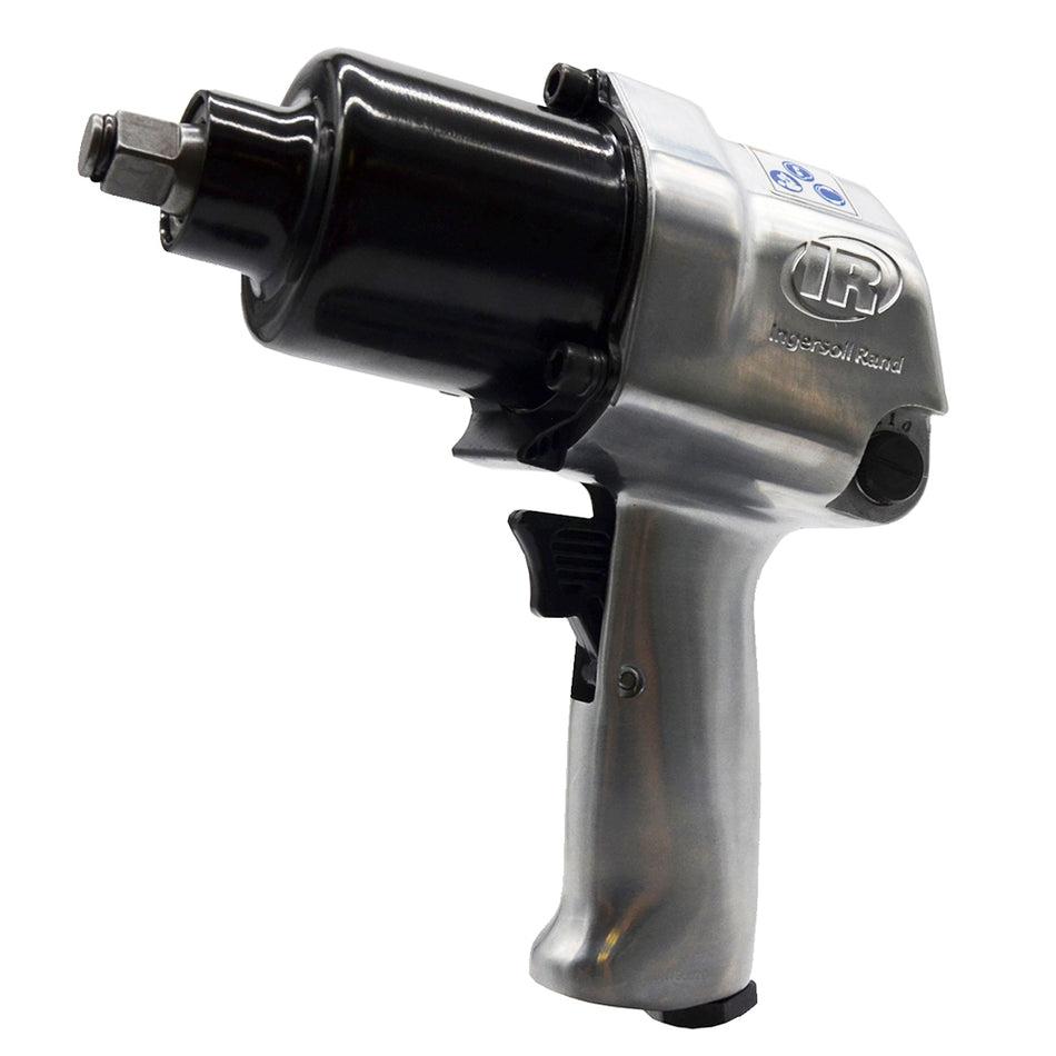 1/2" Air Impact Wrench, Super Duty, 500 ft-lb Torque, Friction Ring Retainer, Pistol