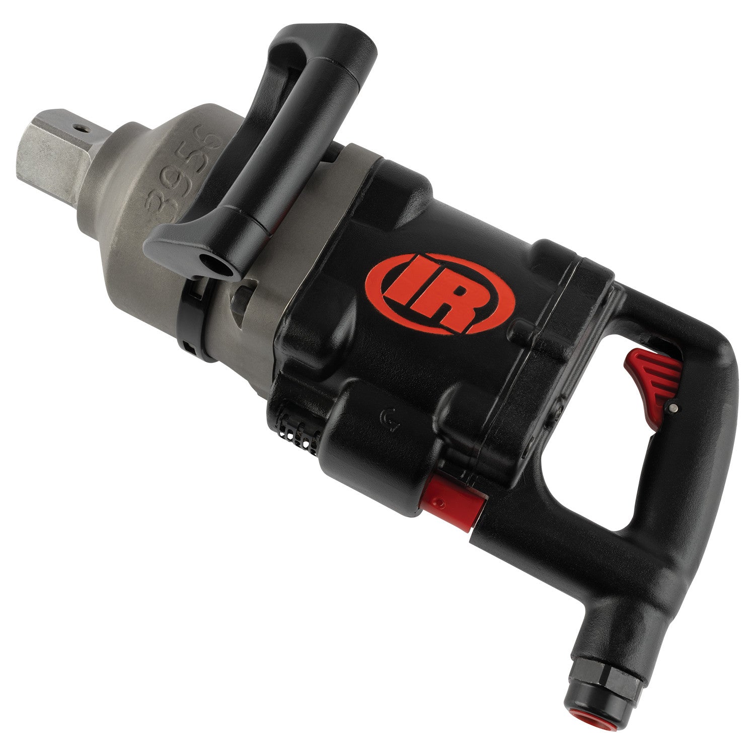 1-1/2" Air Impact Wrench, 5450 ft-lb Torque, Titanium Hammercase, Thru-hole Retainer, D-Handle Inside Trigger
