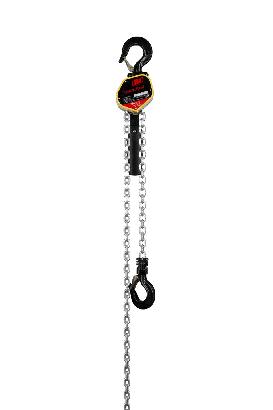 Manual Hoist, .75 Ton Capacity, 5ft Lift