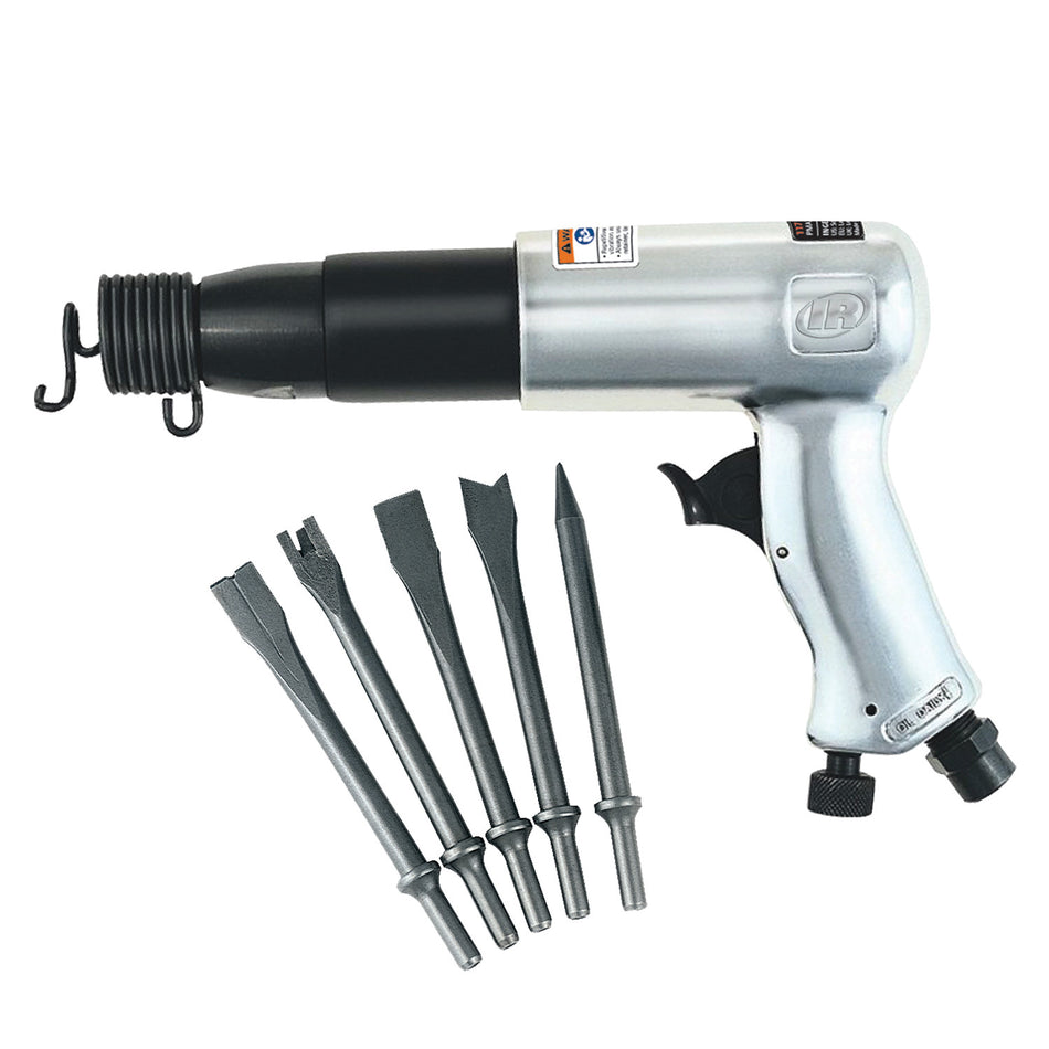 Air Hammer 5-Piece Chisel Set, 2000 BPM, 3-1/2" Stroke