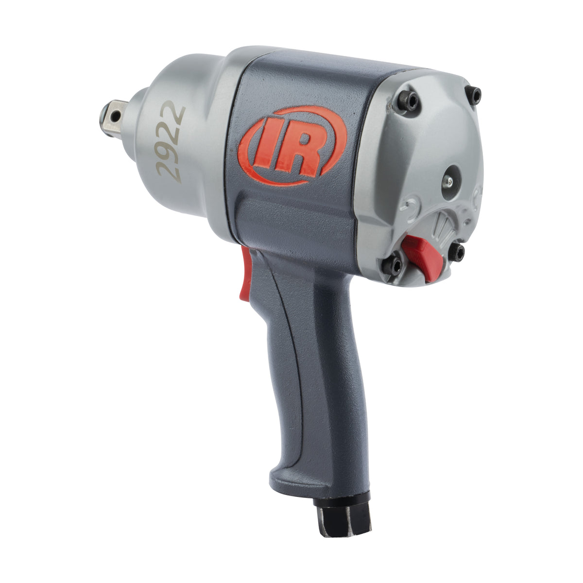 1" Air Impact Wrench, Super Duty, 2000 ft-lb Torque, Friction Ring-Thru-hole Retainer, Pistol