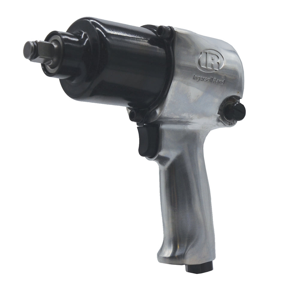 1/2" Air Impact Wrench, Super Duty, 600 ft-lb Torque, Friction Ring Retainer, Pistol