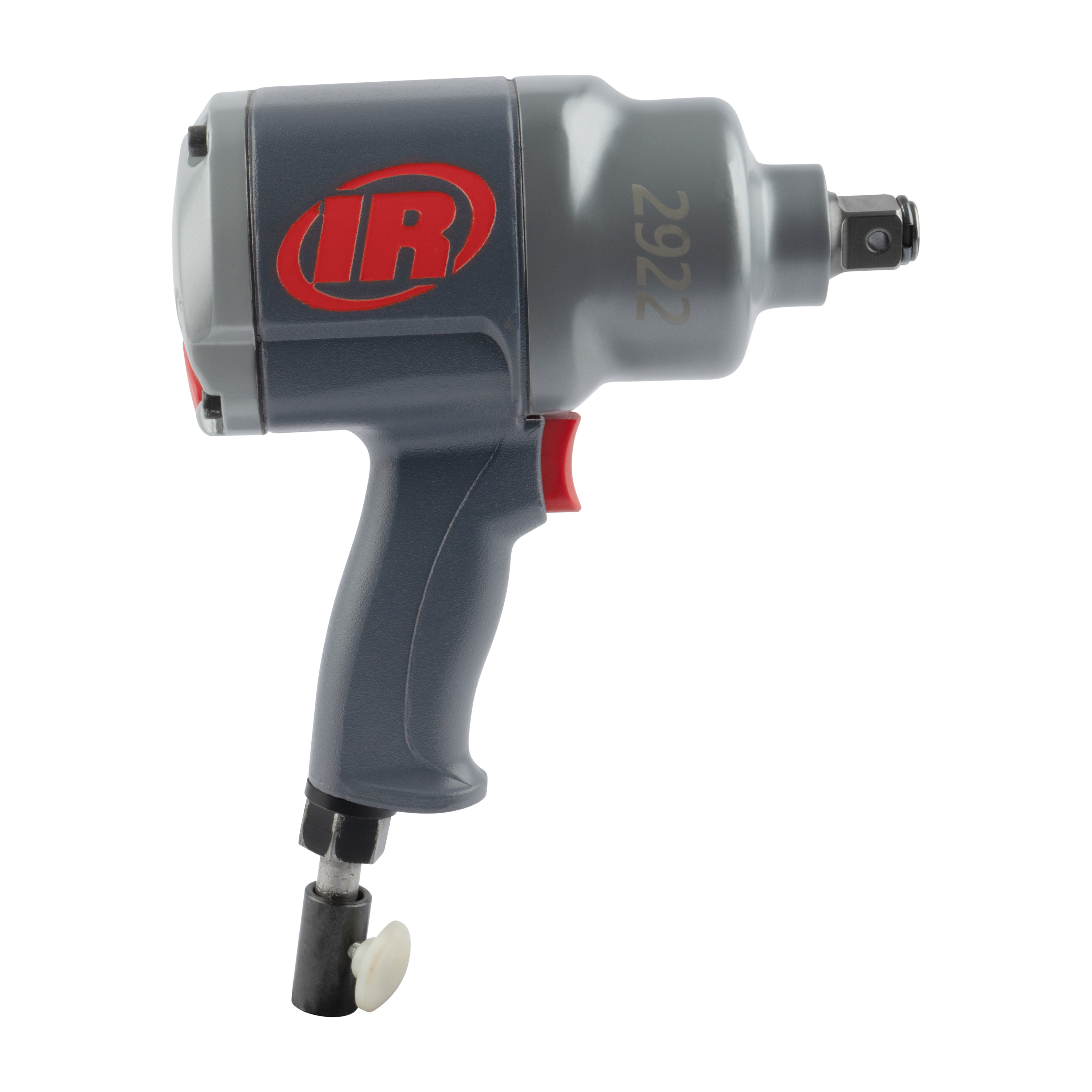 1" Air Impact Wrench, Super Duty, 2000 ft-lb Torque, Friction Ring-Thru-hole Retainer, Pistol
