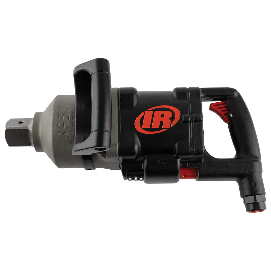 1-1/2" Air Impact Wrench, 5450 ft-lb Torque, Titanium Hammercase, Thru-hole Retainer, D-Handle Inside Trigger