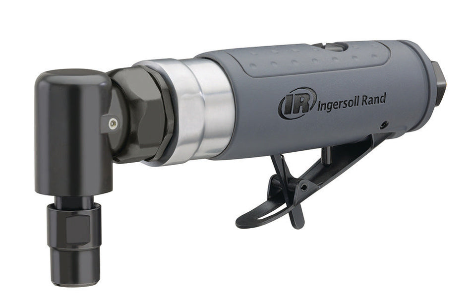 Angle Air Die Grinder 2" & 3" Pad Kit, 20,000 RPM, 0.33 HP, 1/4" Collet, Rear Exhaust