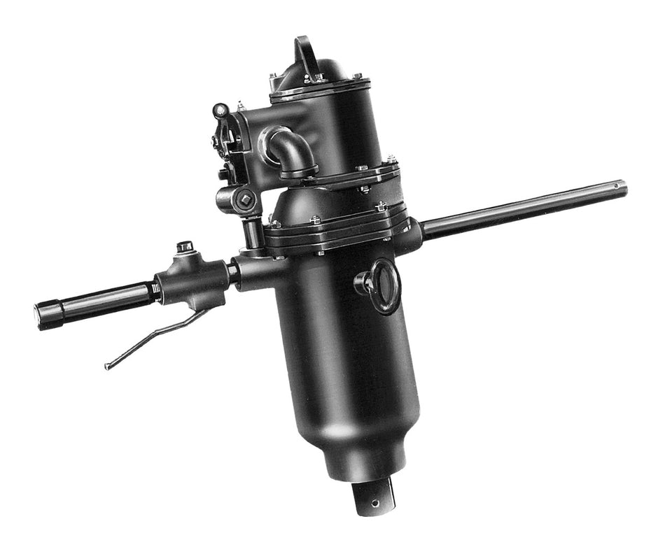 2-1/2" Air Impact Wrench, Super Duty, 50,000 ft-lb Torque, Thru-hole Retainer, T-handle