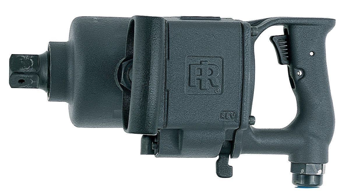 1" Air Impact Wrench, Super Duty, 1600 ft-lb Torque, Thru-hole Retainer, D-Handle Inside Trigger