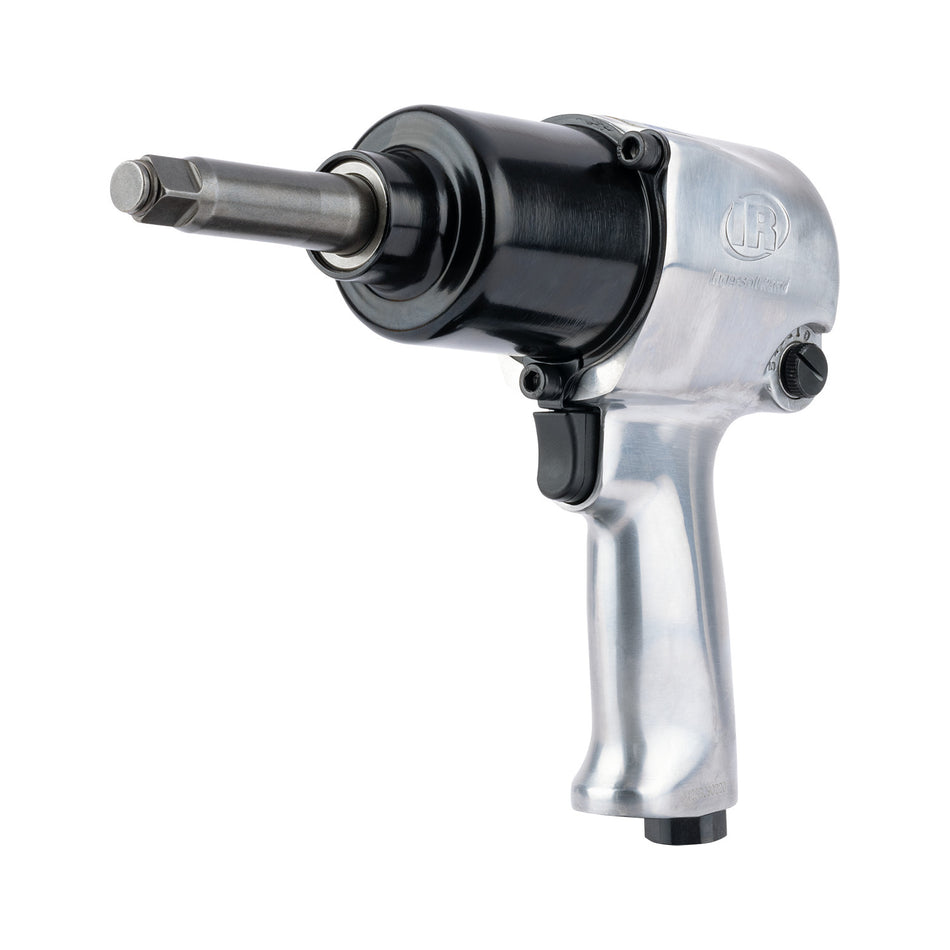1/2" Air Impact Wrench, 2" Ext Anvil, Super Duty, 600 ft-lb Torque, Friction Ring Retainer, Pistol