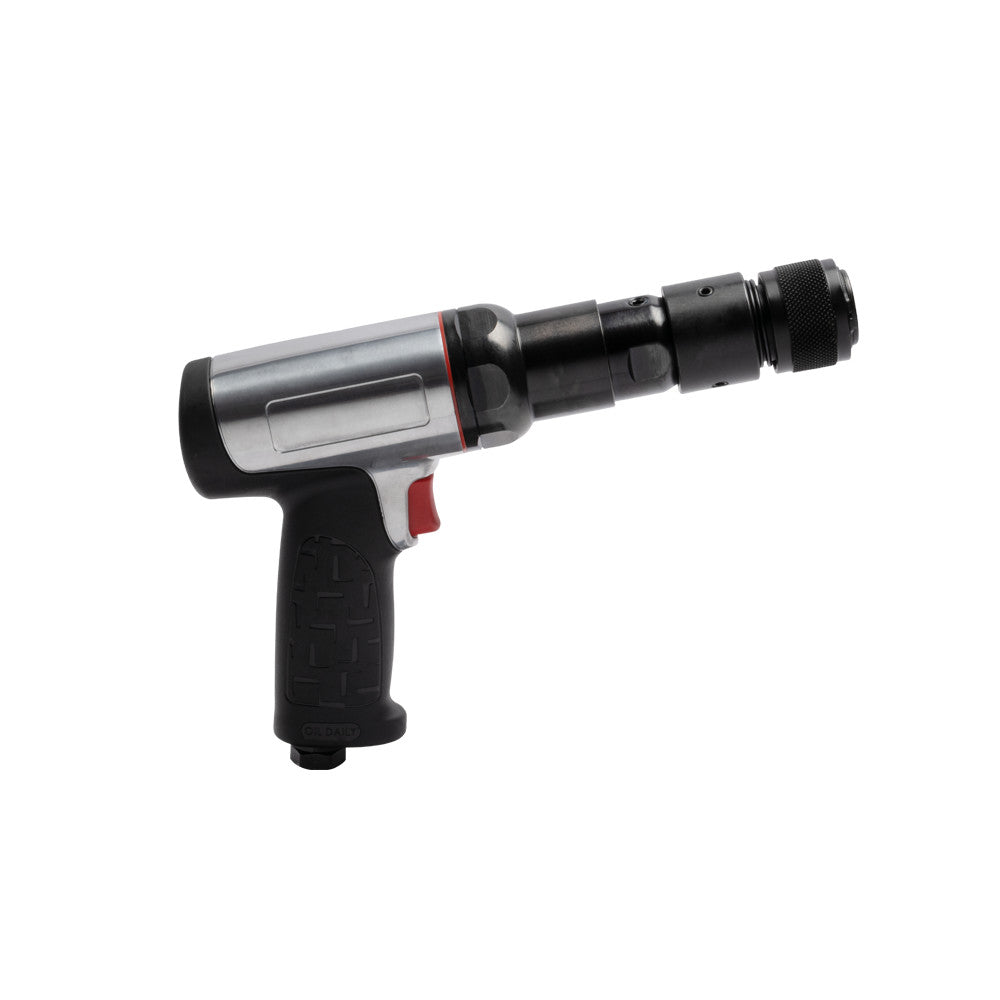 Vibration Reduced Heavy Duty Quick Change Air Hammer, 2600 BPM, 3" Stroke, Round Shank