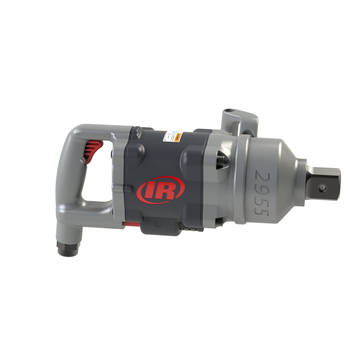 1-1/2" Air Impact Wrench, Heavy Duty, 4500 ft-lb Torque, Friction Ring-Thru-hole Retainer, D-Handle Inside Trigger