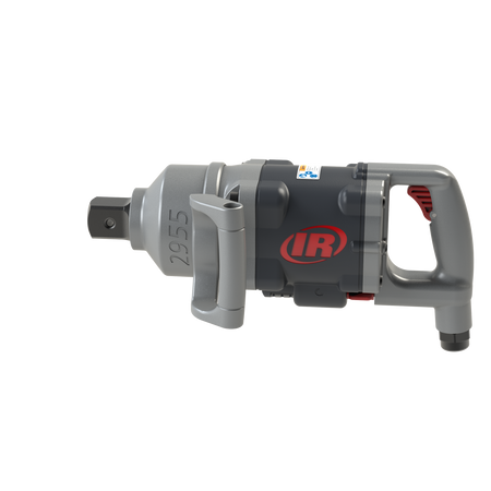 1-1/2" Air Impact Wrench, Heavy Duty, 4500 ft-lb Torque, Friction Ring-Thru-hole Retainer, D-Handle Inside Trigger