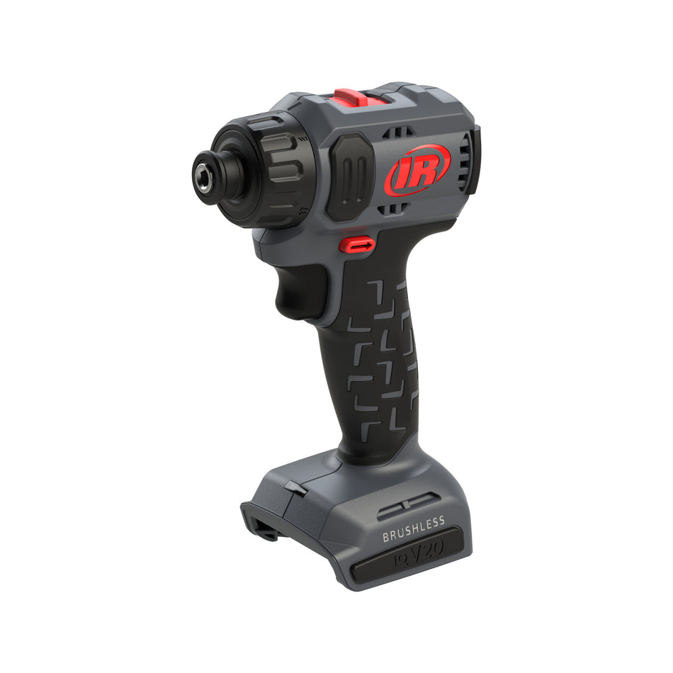 1/4" Hex 20V Cordless Compact Screwdriver, Quick Change Chuck, 450 in-lb Torque, Pistol Grip, Bare Tool