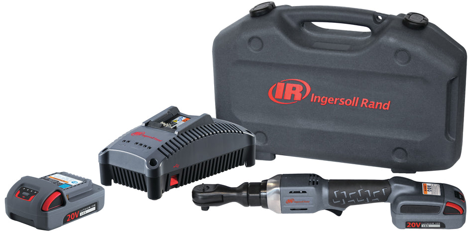 1/2" 20V Cordless Ratchet Wrench 2 Battery Kit, 54 ft-lb Torque, 225 RPM