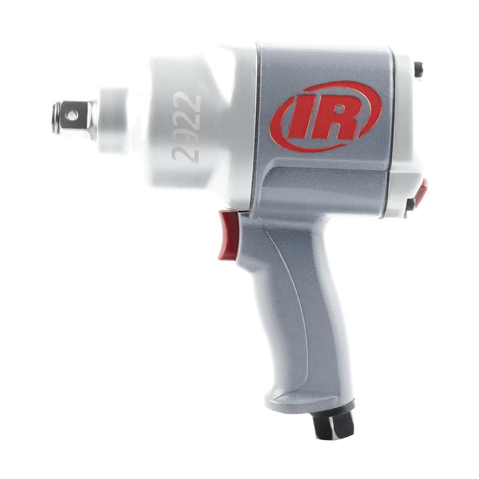 1" Air Impact Wrench, Super Duty, 2000 ft-lb Torque, Friction Ring-Thru-hole Retainer, Pistol