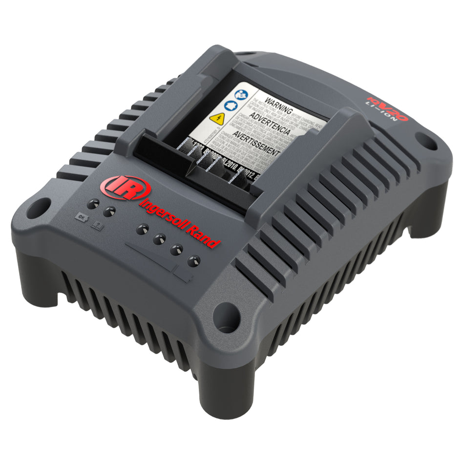 IQV20 20V Compact Battery Charger for Ingersoll Rand Power Tools