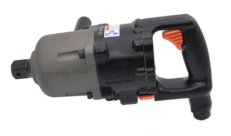 1" Air Impact Wrench, Super Duty, 2750 ft-lb Torque, Titanium Hammercase, Thru-hole Retainer, D-Handle Inside Trigger