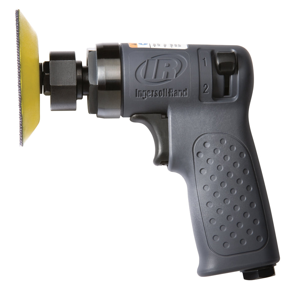 Mini Air Random Orbital Sander, 3" Hook & Loop Pad, 15,000 RPM, 0.2HP, Pistol