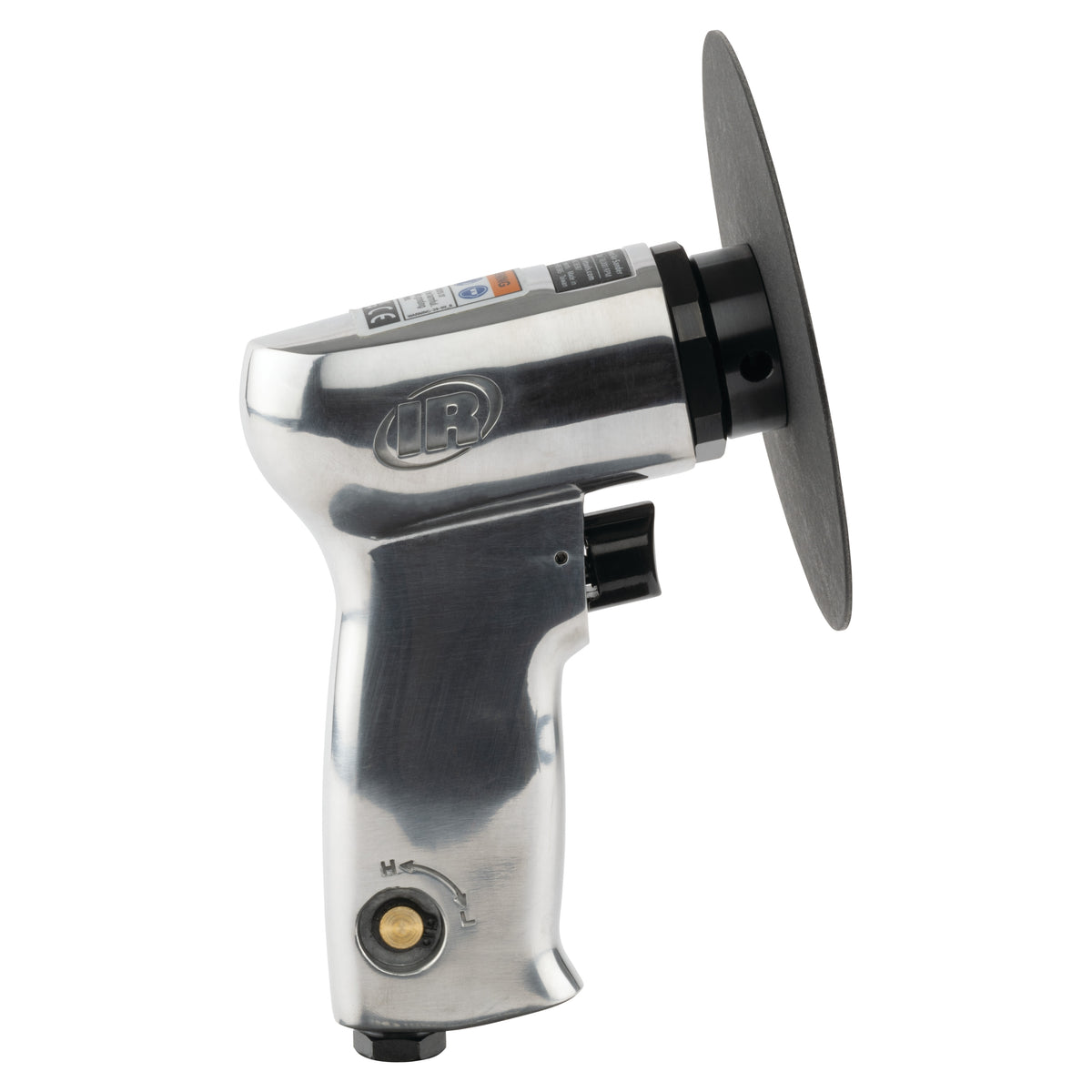 Air Sander, 3" & 5" Fiber Pad, 18,000 RPM, 0.45 HP, Front Exhaust