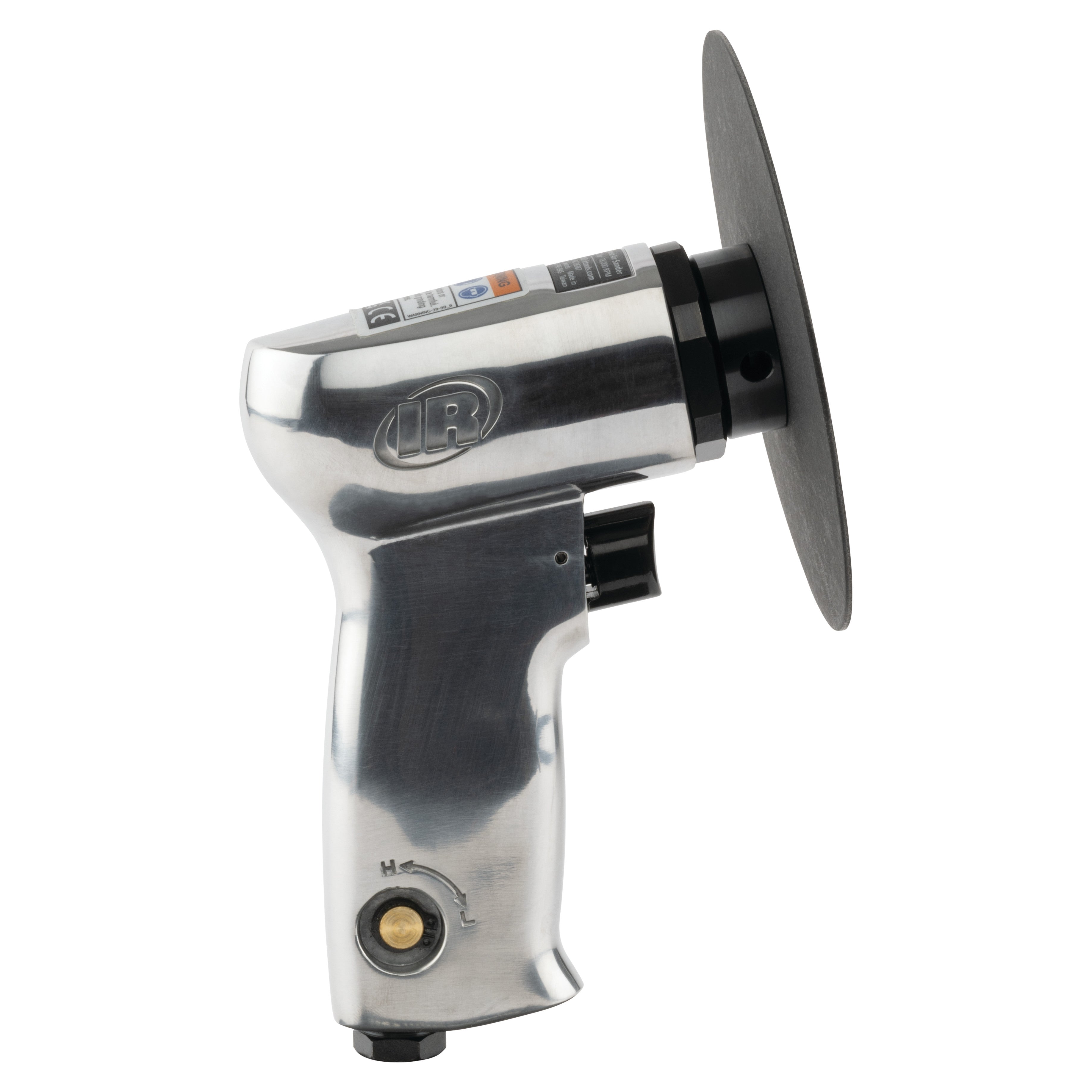 Air Sander, 3" & 5" Fiber Pad, 18,000 RPM, 0.45 HP, Front Exhaust